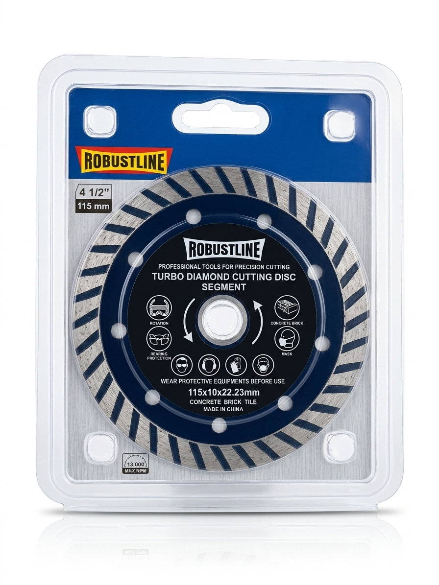 Robustline Turbo Cutting Wheels & Blades Robustline Diamond Cutting Disc Replacement Cutting Blade